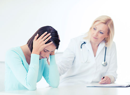 Grief bad news from doctor